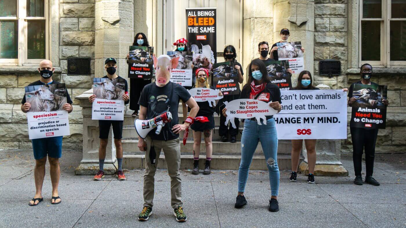 students opposing speciesism