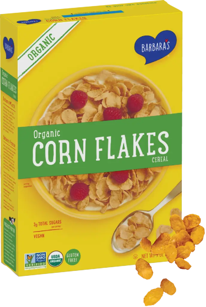 BARBARA’S Corn Flakes cereal