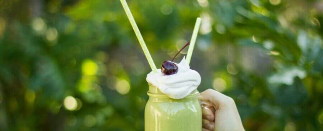 vegan shamrock shake