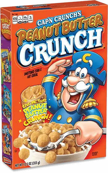 Cap'n Crunch Peanut Butter Crunch cereal