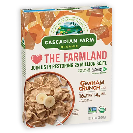 Cascadian Farm Organic Graham Crunch cereal