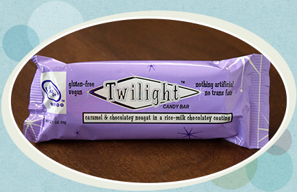 Twilight vegan candy bar