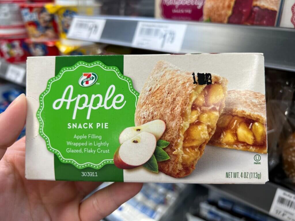 7-Select brand apple snack pie