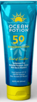Image from Ocean Potion website of Ocean Potion SPF 50 Sunscreen