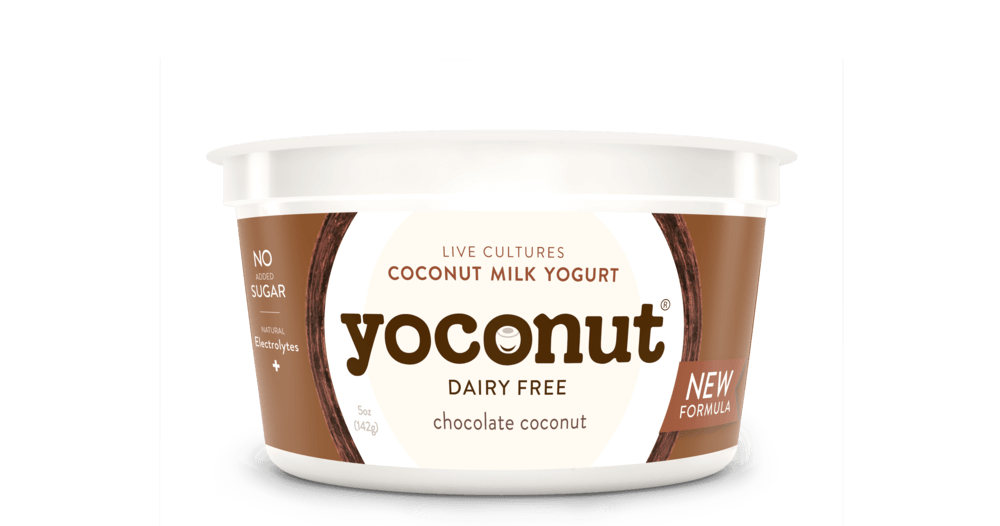Image from Yoconut website or Yoconut chocolate coconut yogurt