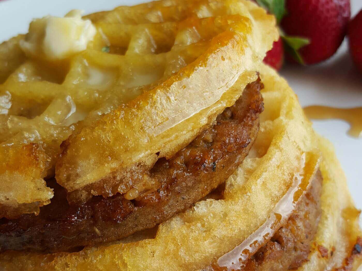 Waffle Breakfast Sandwich