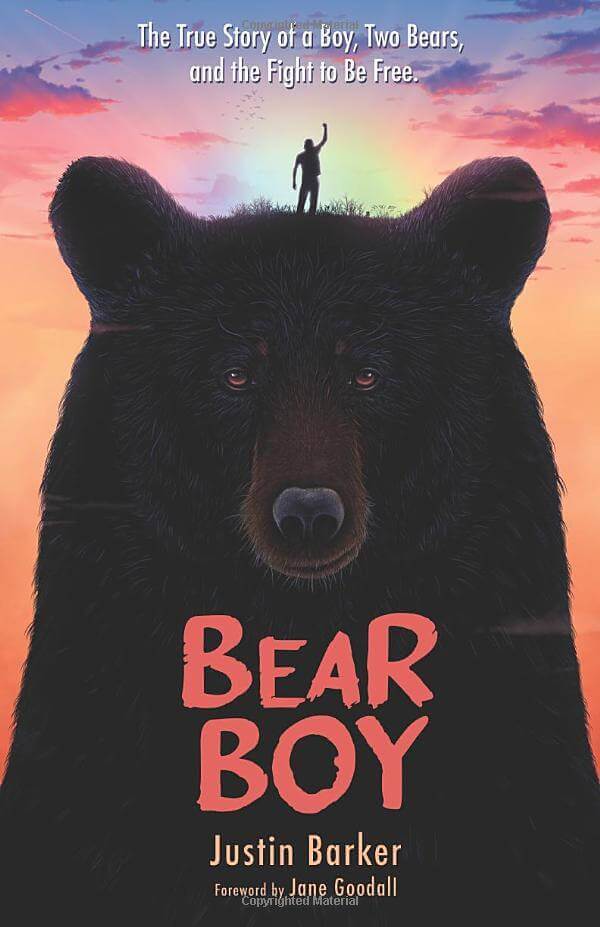 Image from Amazon website of "Bear Boy" book