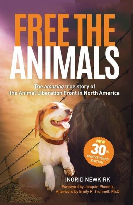 Image from PETA Shop website of "Free the Animals" book