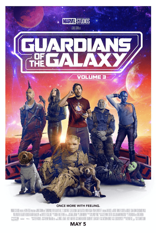 Image from IMDb of Guardians of the Galaxy Vol. 3