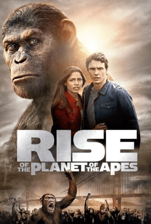 Image from IMDb of Rise of the Planet of the Apes