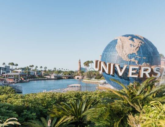 Image from Unsplash of Universal Studios