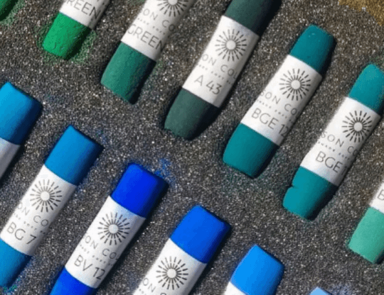 Image from Unison Colour Instagram of soft pastels