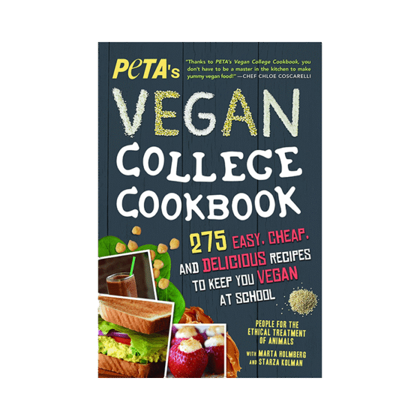 vegan college cookbook rewards