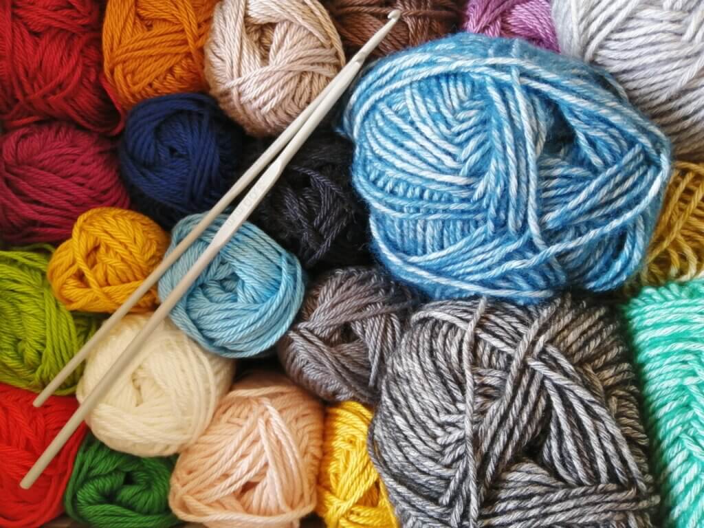 Image from Unsplash of yarn