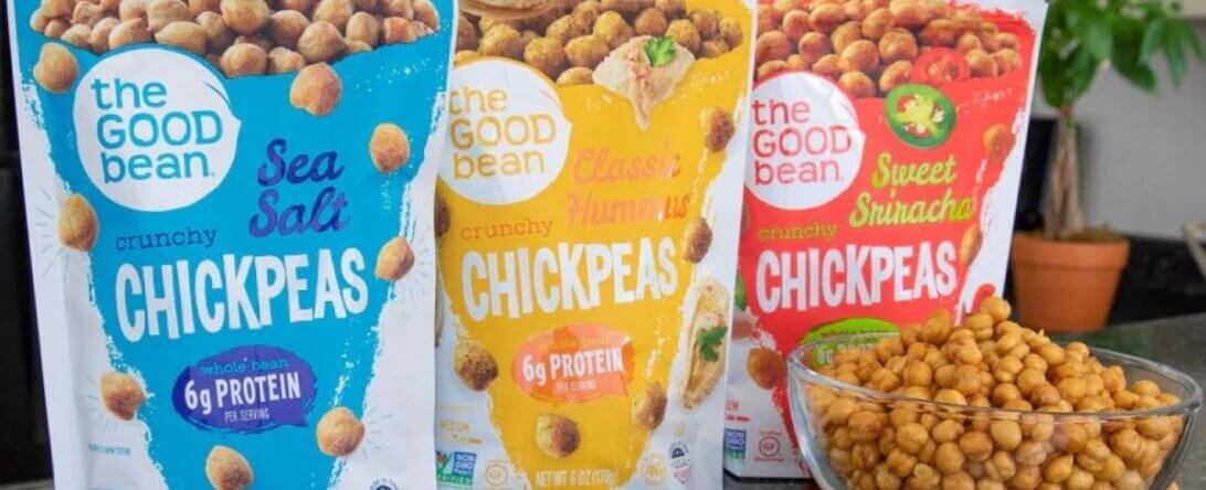 Image from The Good Bean website of chickpeas