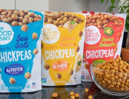 Image from The Good Bean website of chickpeas