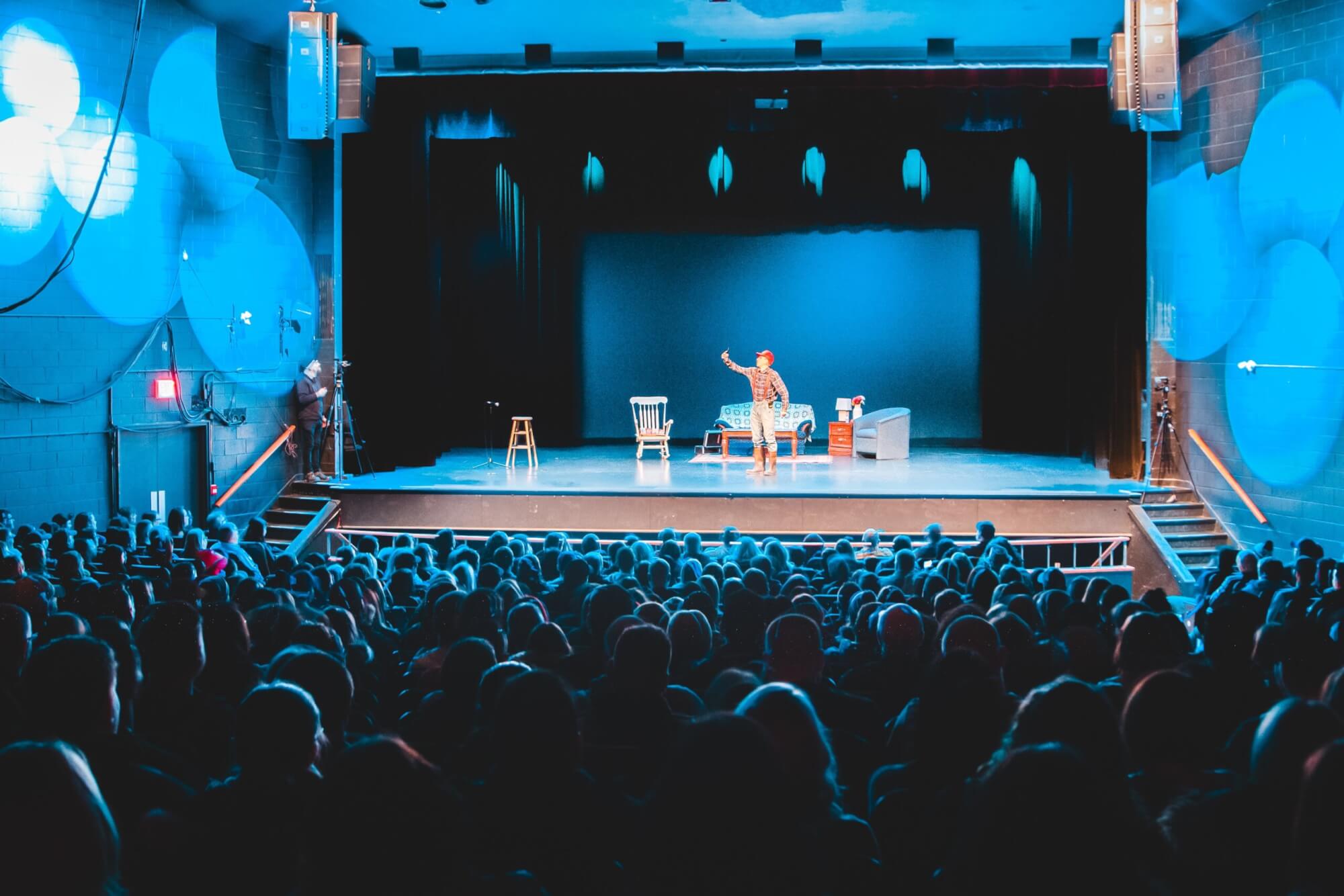 Image from Unsplash of theater featured image