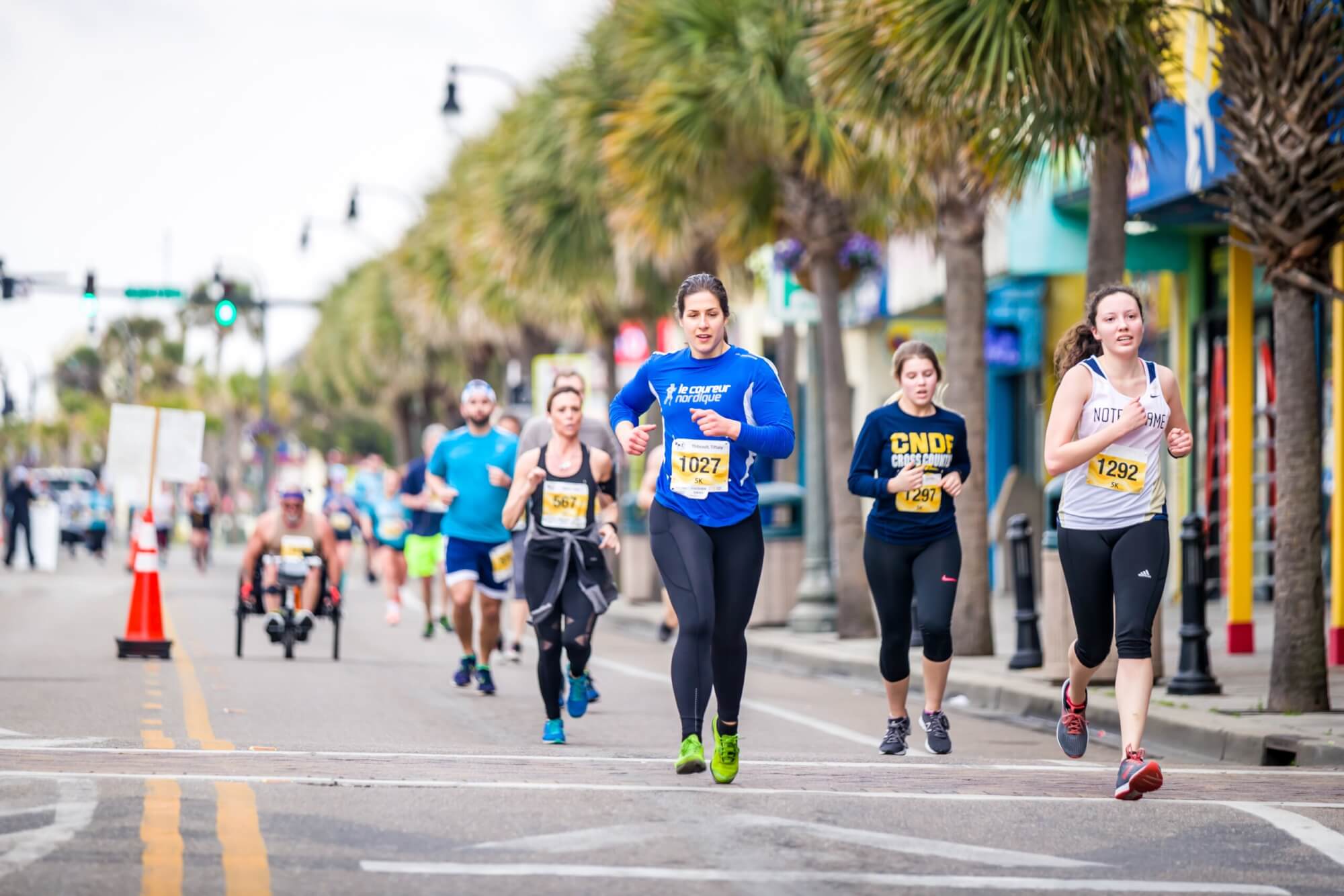 Image from Unsplash of a marathon fundraiser