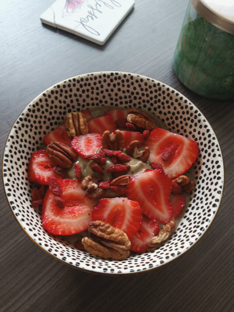 PETA-owned image of a smoothie bowl from Starlynn C