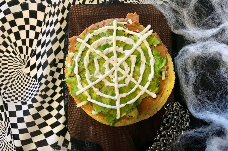 Tarantula Web Tostada