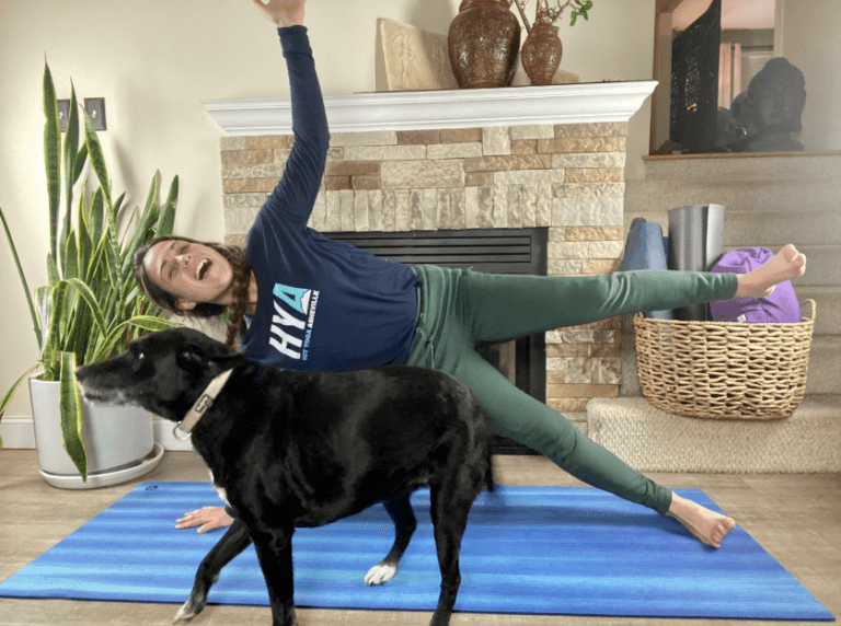yoga poses that can connect you to animals | peta2