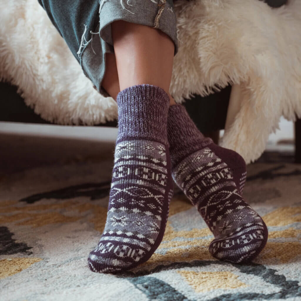 Image of socks from Muk Luks website