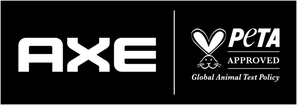 PETA-owned image of axe from https://www.peta.org/blog/axe-joins-beauty-without-bunnies/