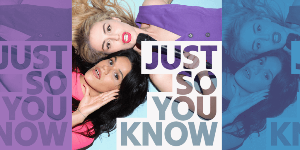 PETA-owned image of the "Just So You Know" podcast