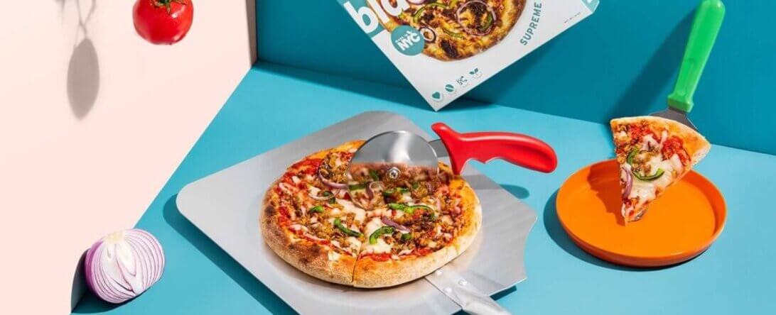 Image from Blackbird website for the frozen vegan pizza featured image