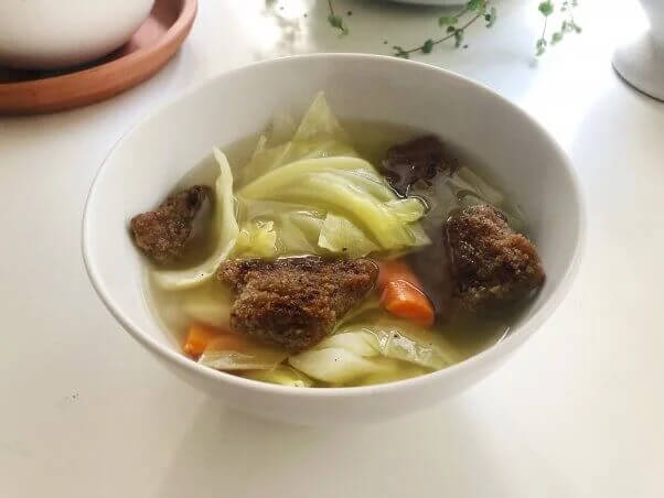 PETA-owned image of corned beef and cabbage for St. Patrick's Day feature from https://www.peta.org/living/food/st-patricks-day-recipes/