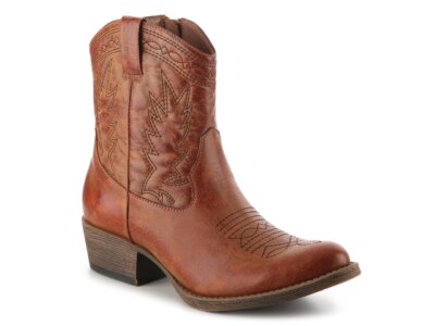 BILLI COW BOY BOOTS - WHITE VEGAN LEATHER main image 0