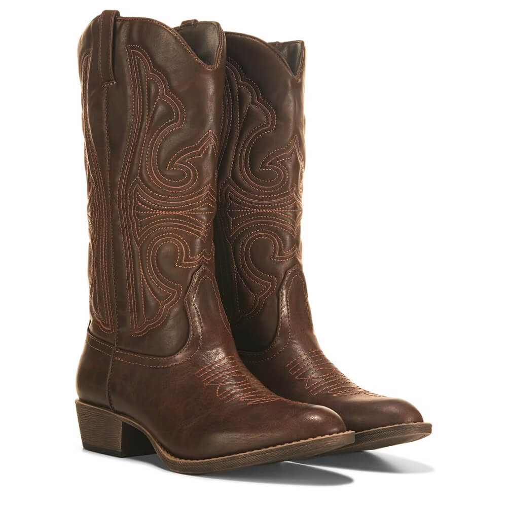 Image from Famous Footwear website for the vegan cowboy boots article