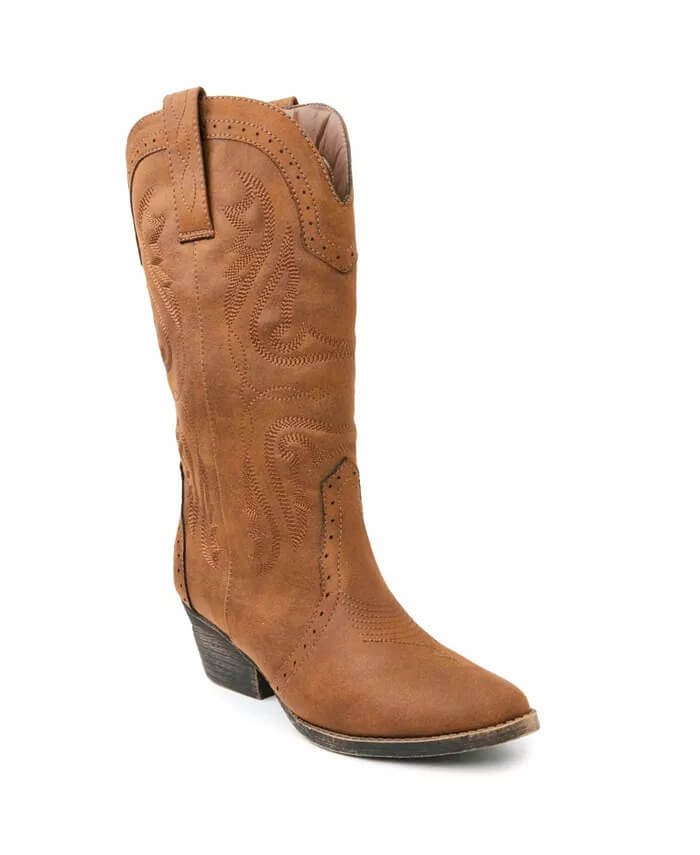 Image from Macy's website for the vegan cowboy boots article