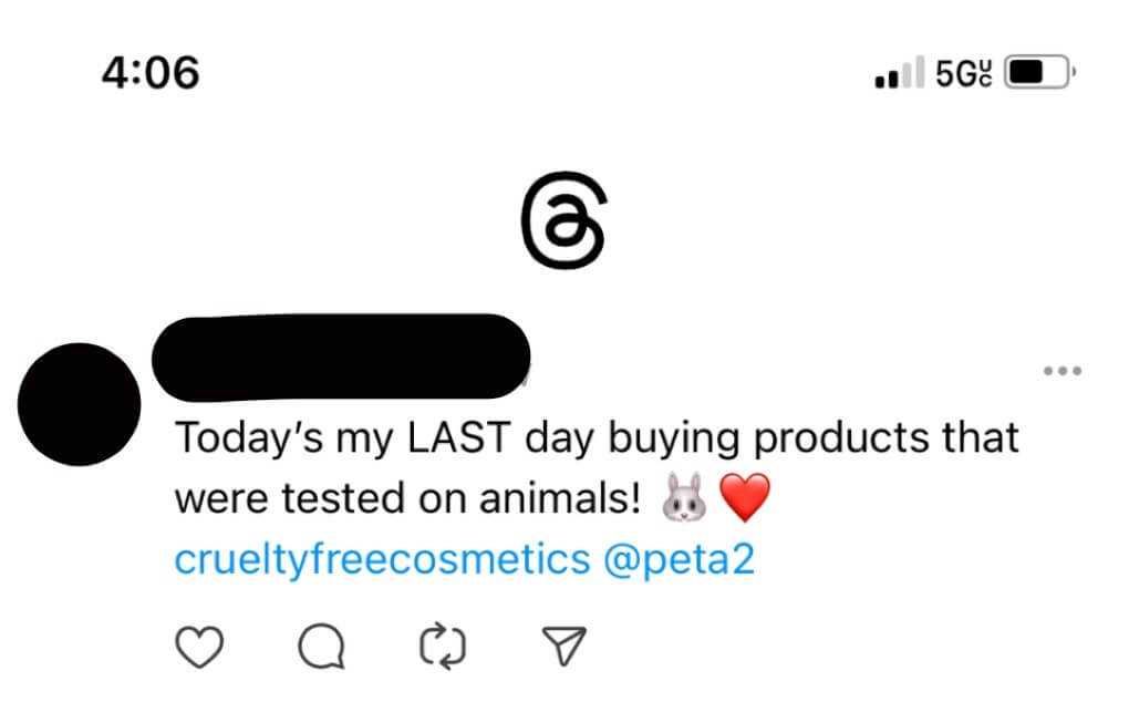PETA-owned image for the last day example from Calvin M