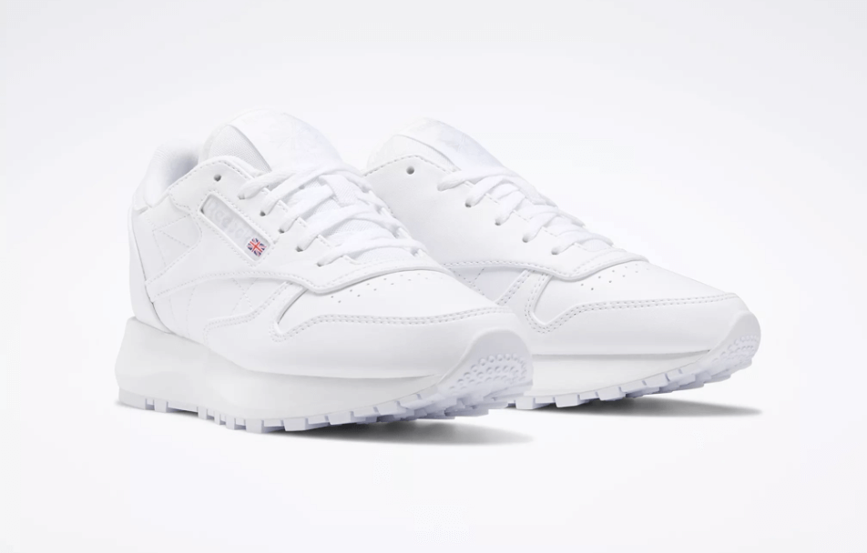 Image from Reebok website for the vegan tenniscore article