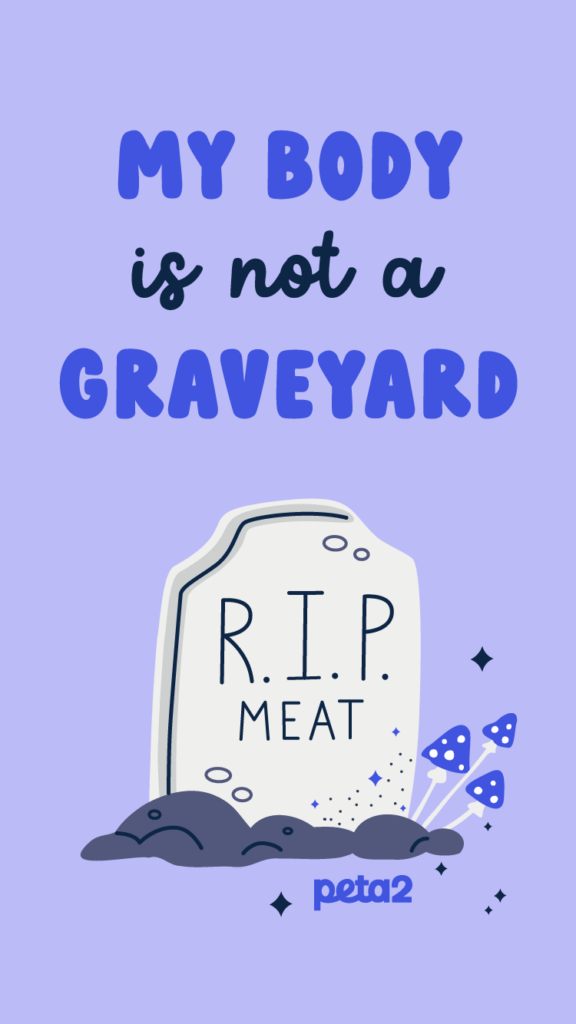 PETA-owned image for peta2 scary season wallpaper mission