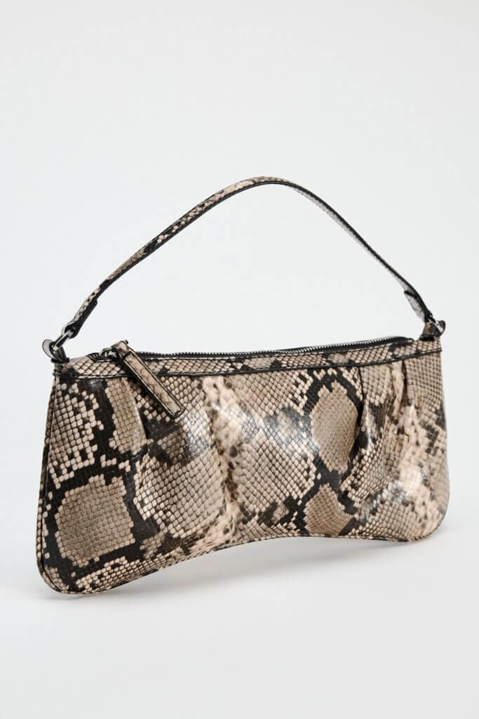 Image from Zara website for the vegan snakeskin article