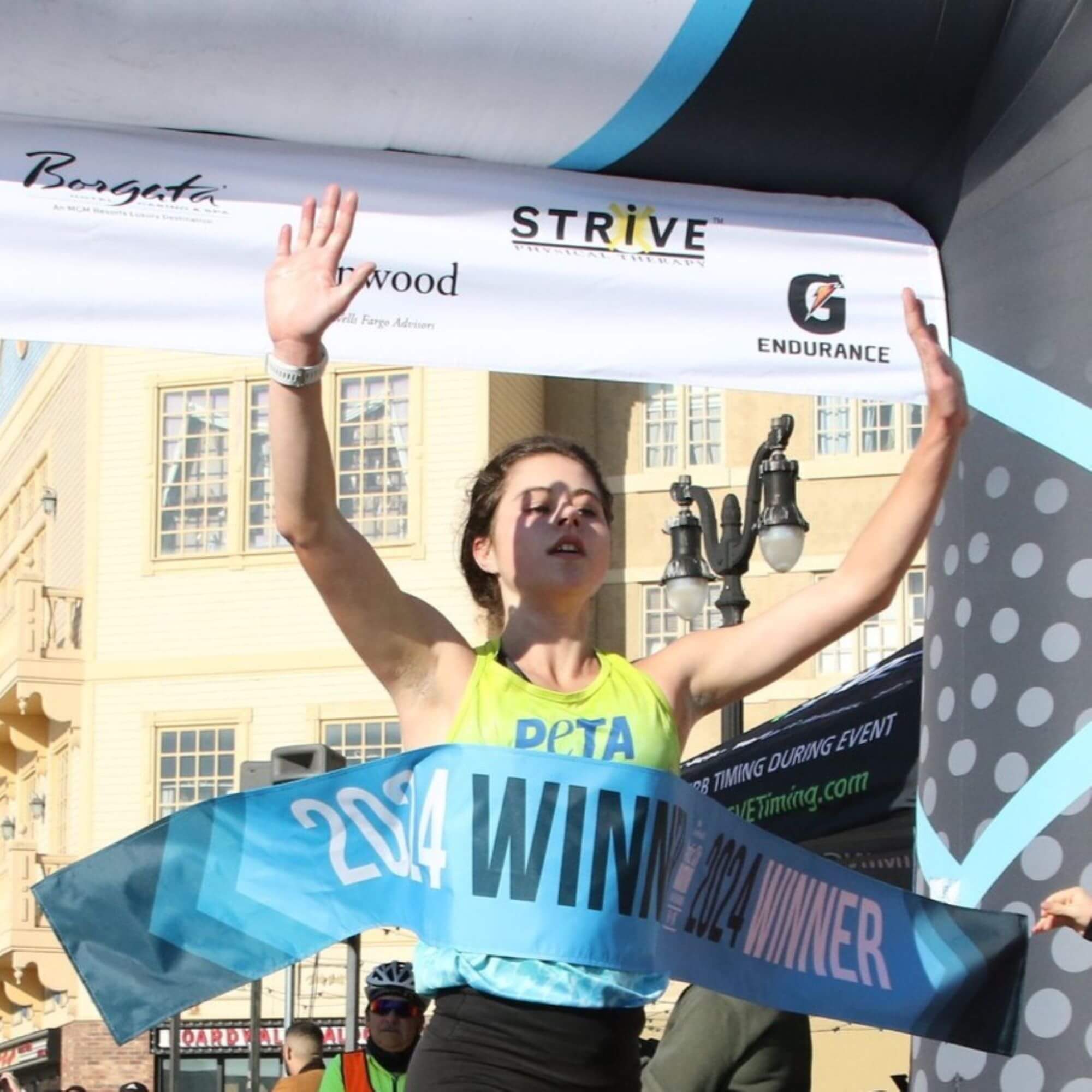 PETA-owned image for the vegan endurance article