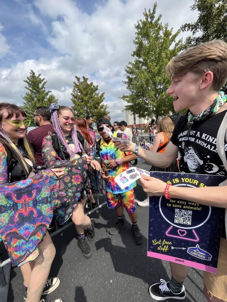 PETA-owned image for street team content