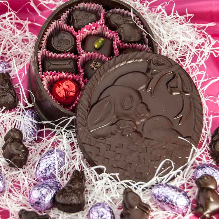 Image from Rose City website for the vegan chocolates article