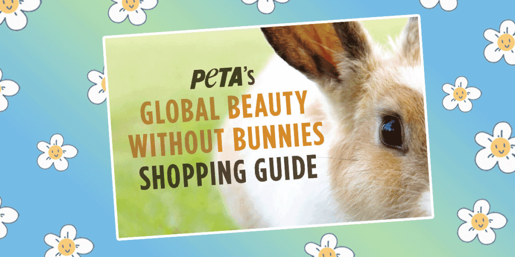 PETA-owned image for the shopping guides challenge page