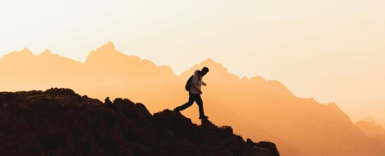 Image from Unsplash for the shoes and boots for hiking article