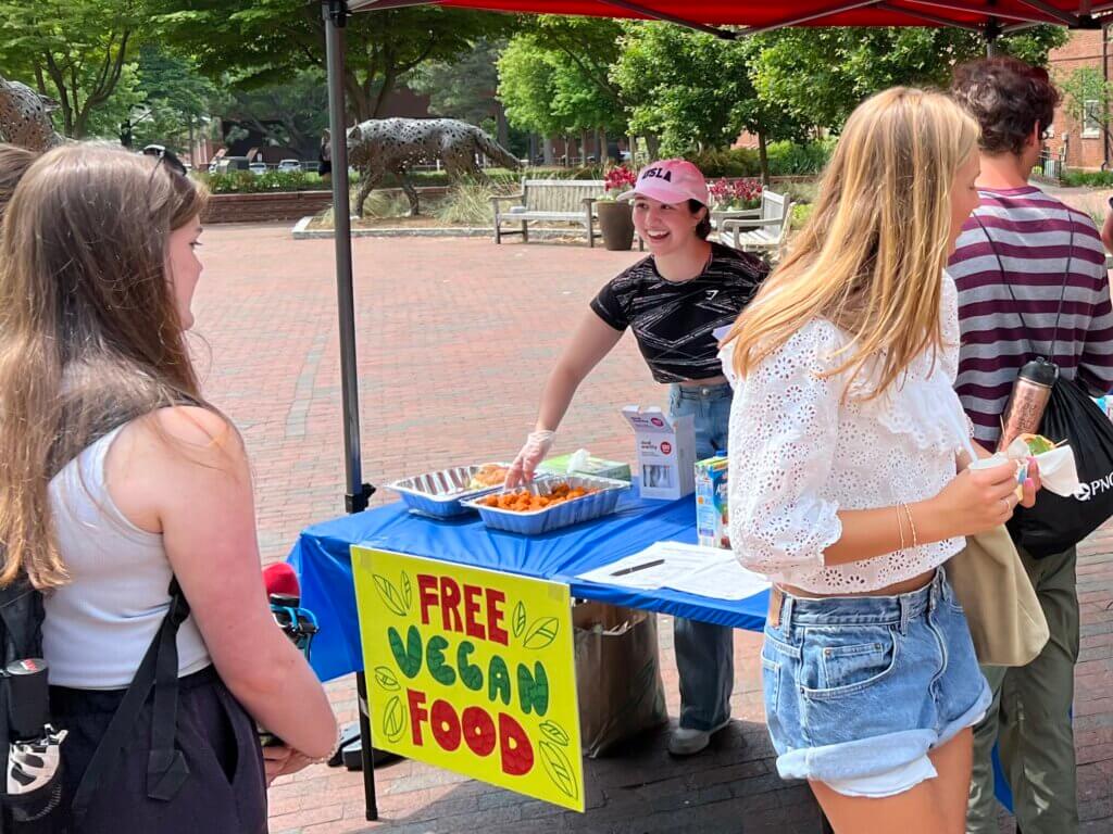 PETA-owned image for the vegan dining hall article
