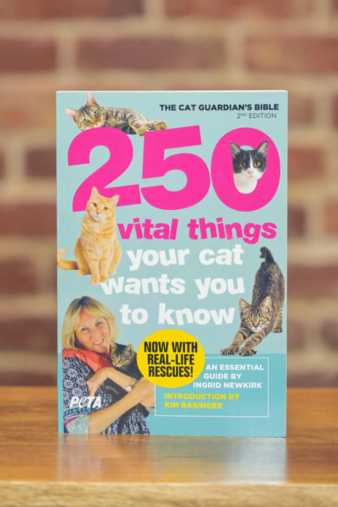 PETA-owned image of the IEN cat book