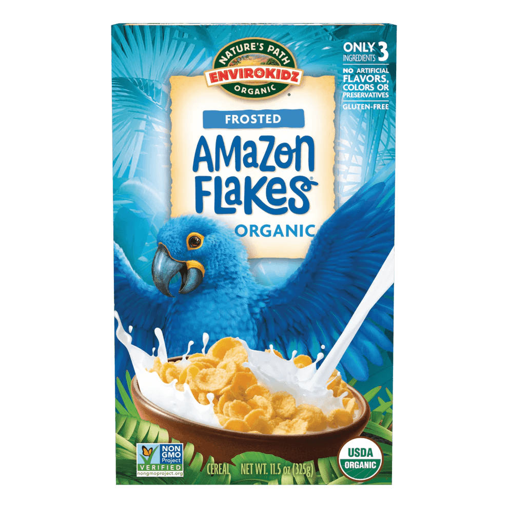 Image for the vegan cereals article from Nature's Path Organic website
