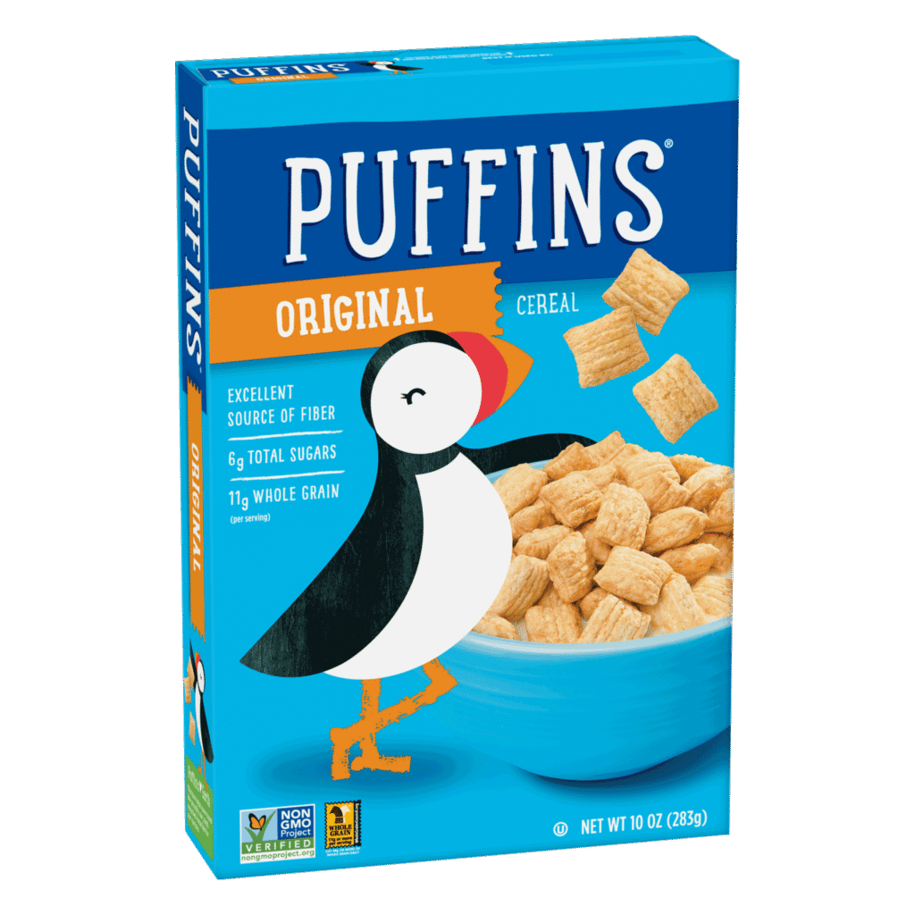 Image for the vegan cereals article from Puffins website