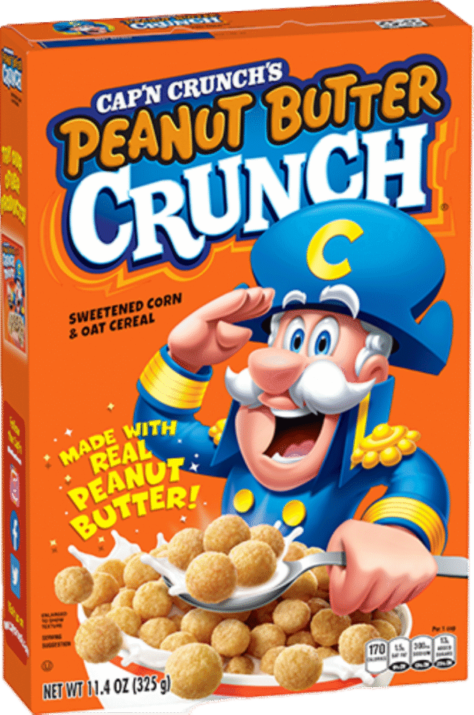 Image for the vegan cereals article from Cap'n Crunch website