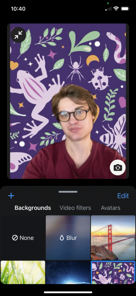 PETA-owned image for the zoom backgrounds mission