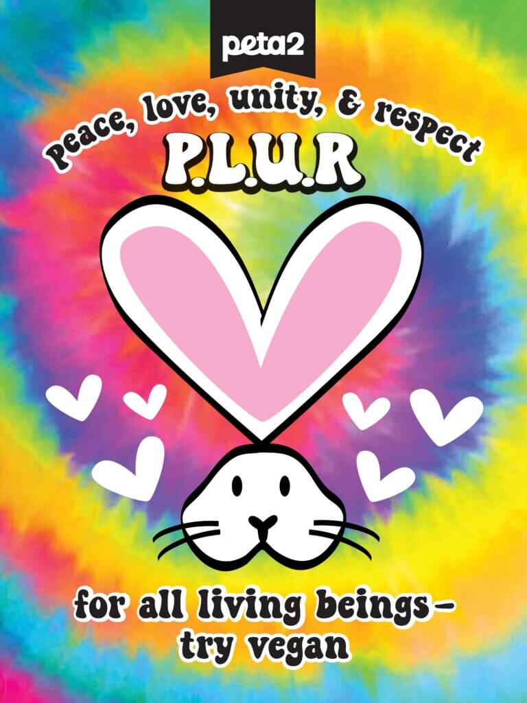 PETA-owned image for the vegan rave fit article