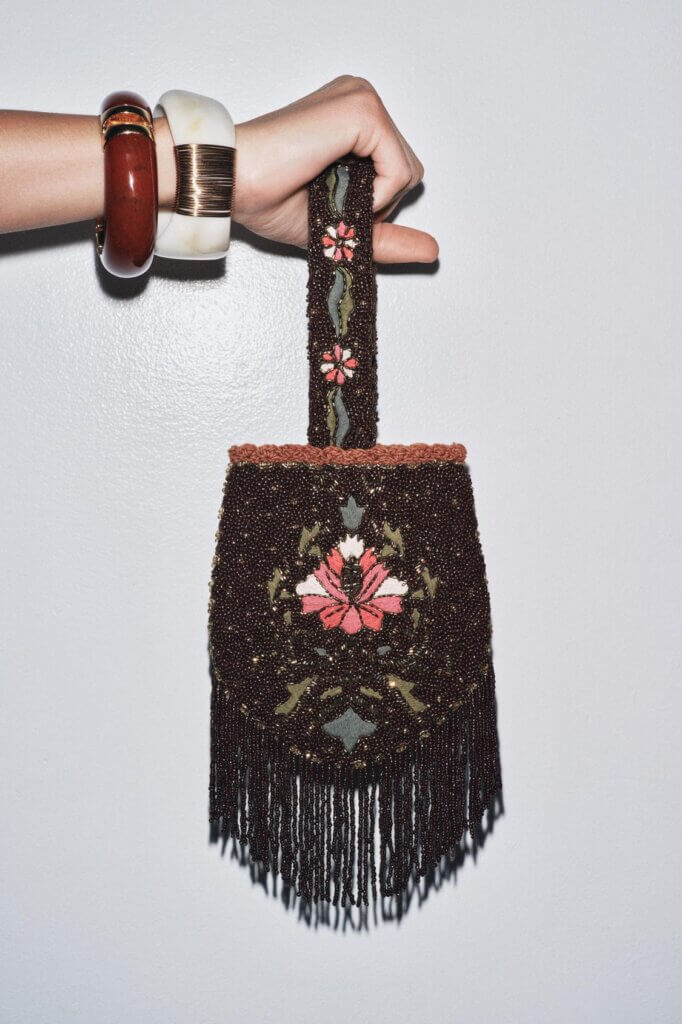 Image from Zara website for the vegan handbags article